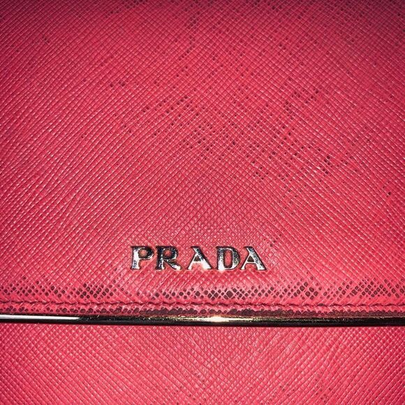 Prada pink large wallet - Picture 6 of 10
